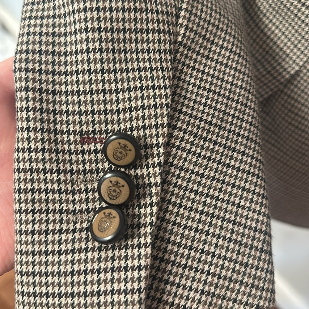 Classic Houndstooth Blazer - Picture 6 of 12